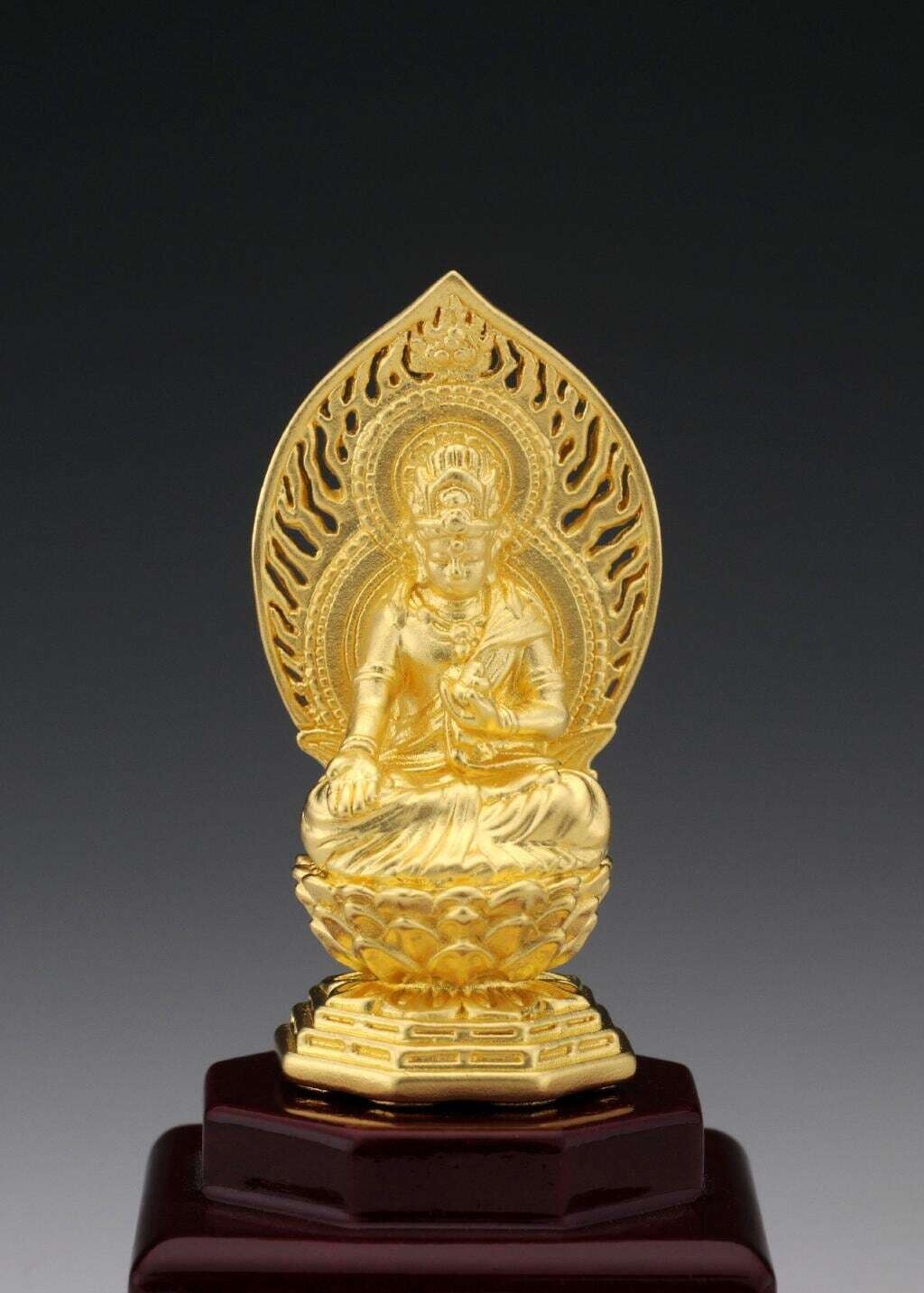 Kokuzo Bosatsu(虚空蔵菩薩 純金製)