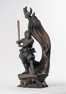 Fudo Myo-o (Acala) (宮本武蔵 不動明王立像(1/1原寸大サイズ))