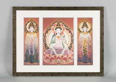 Hikari Sanzon Giclee | Youka  (光三尊 ジクレー 木綿花作)