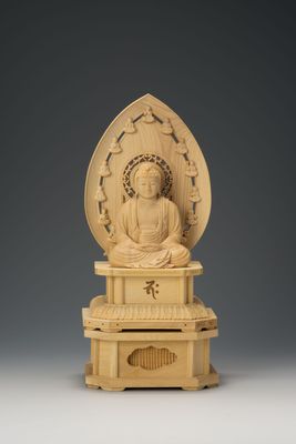 the latest-butsuzo Shakyamuni (釈迦)（禅定印）