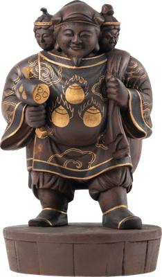 Three-faced Daikokusonten (三面大黒尊天)