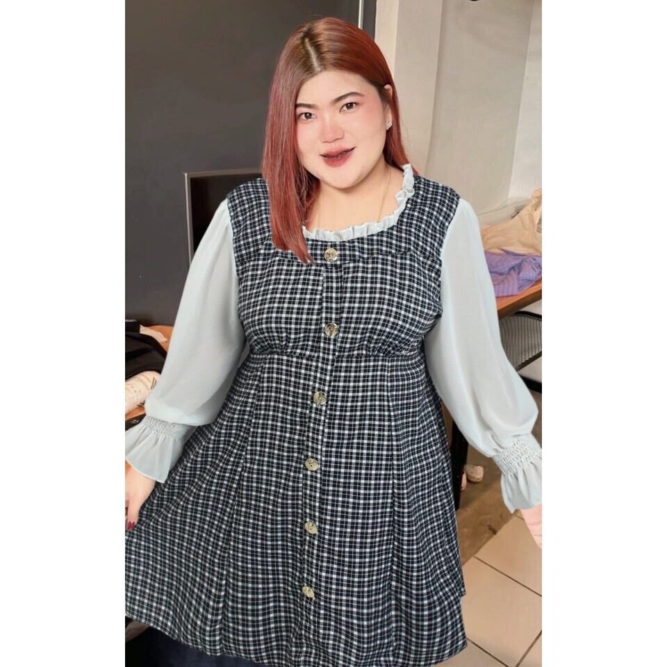 Bangkok Plus size smock and chiffon fabric