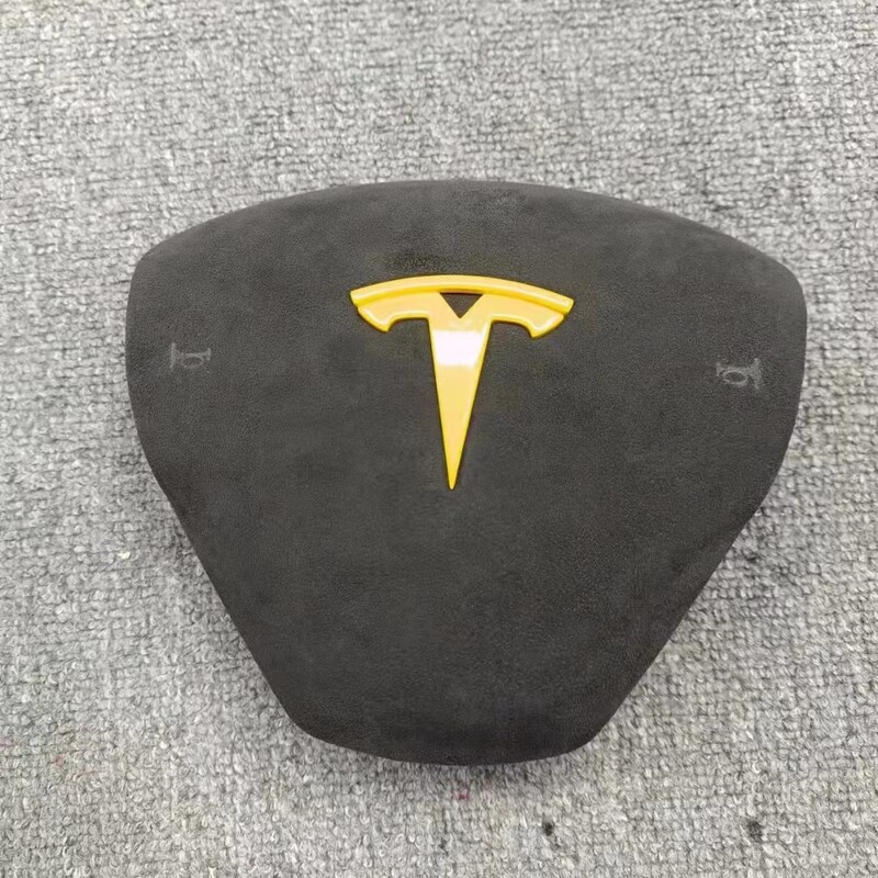 Alcantara Airbag Cover for Tesla Model Y/Model 3