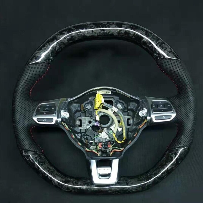 Forged Carbon Fiber Steering wheel for Volkswagen Golf