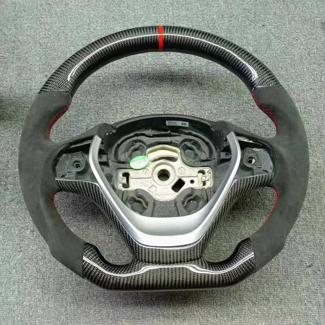 Located in China // Carbon Fiber Leather/ Alcantara Car Steering Wheel For BMW F30 F35 F20 F22 F32 320 328 328i 335