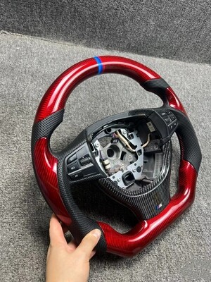 Carbon Fiber Steering Wheel 5 6 7 Series for BMW F10 F11 F18 F07 F06 F12 F13 F01 F02 F03 F04