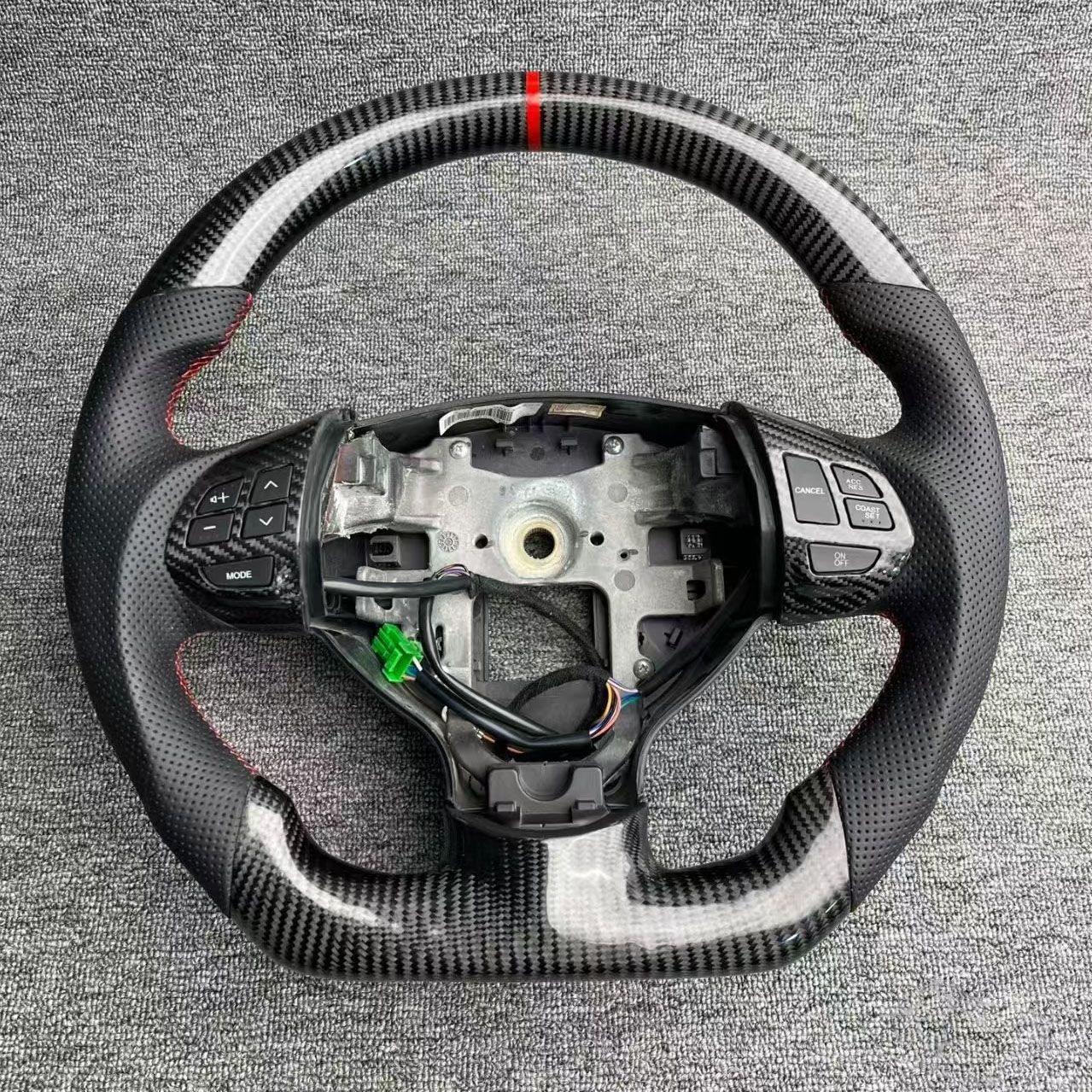 Carbon Fiber Steering Wheel for Mitsubishi Lancer