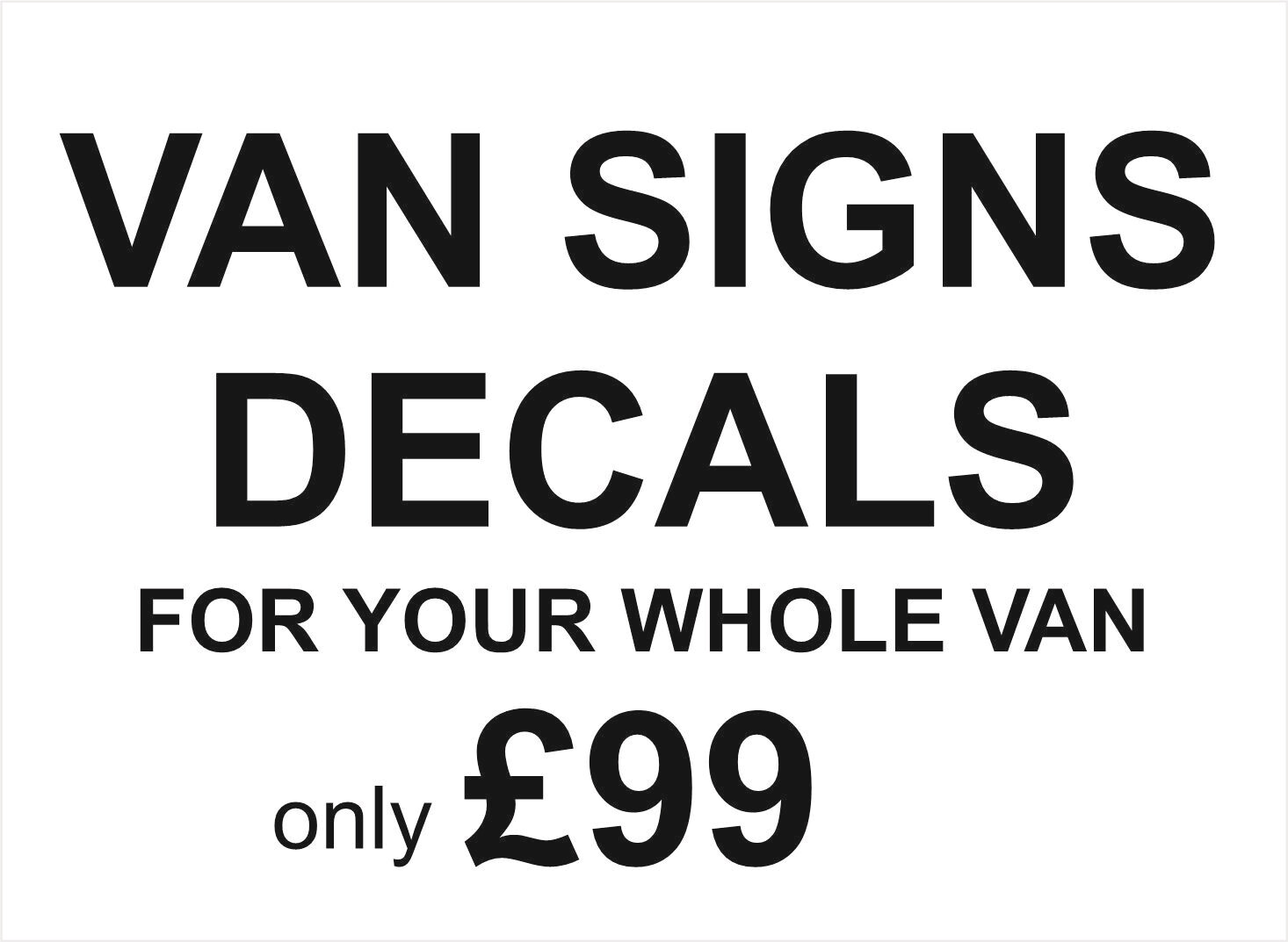 Van Signs test page