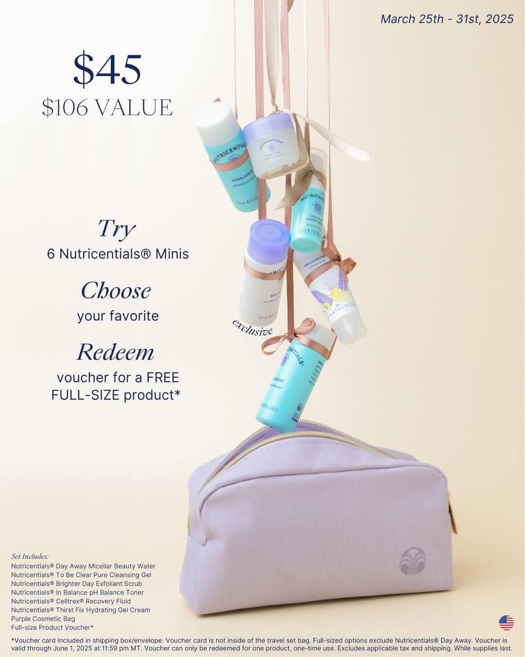 Nutricentials Mini Set with BONUS