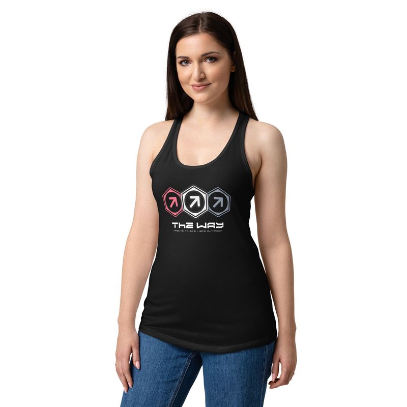Tri Bolt Women’s Fitted Racerback Tank Top