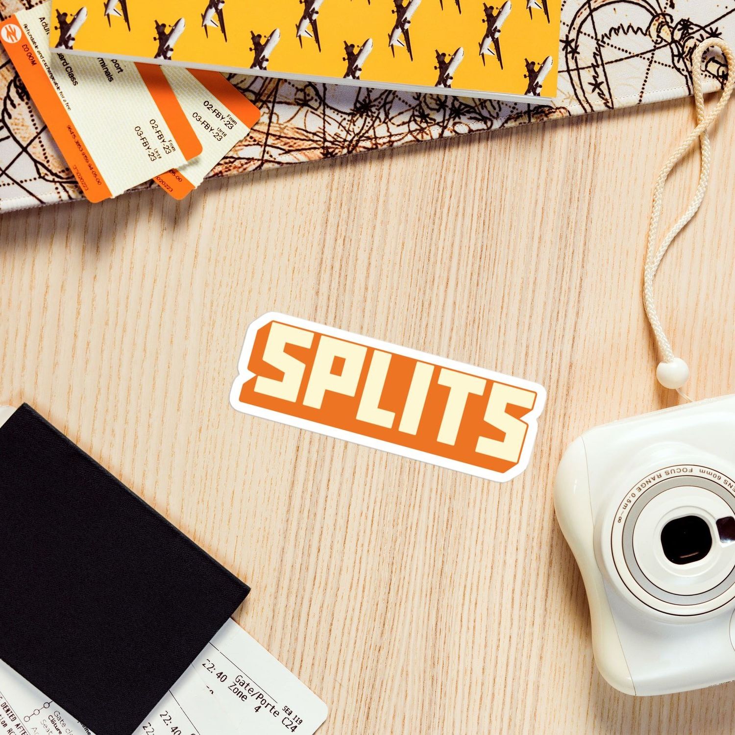 SPLITS It Sticks 6" Sticker