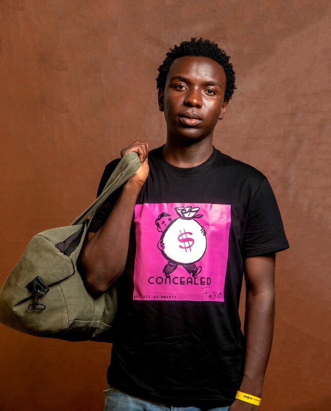 Concealed T-shirt