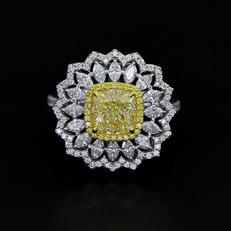 Scarselli 2.18 Carat Natural Diamond Cocktail Ring