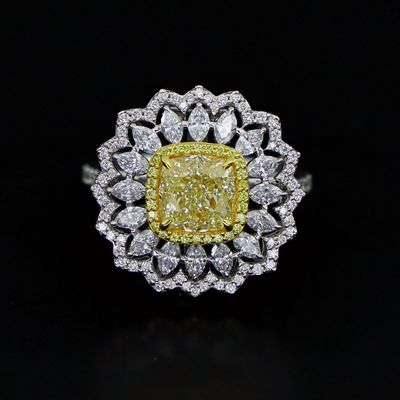 Scarselli 2.18 Carat Natural Diamond Cocktail Ring