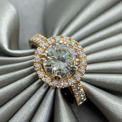 Halo Diamond Ring