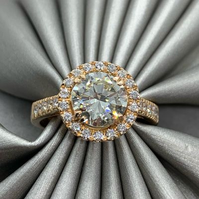 Halo Diamond Ring