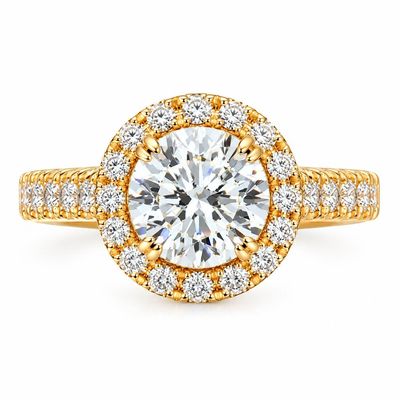 Halo Diamond Ring