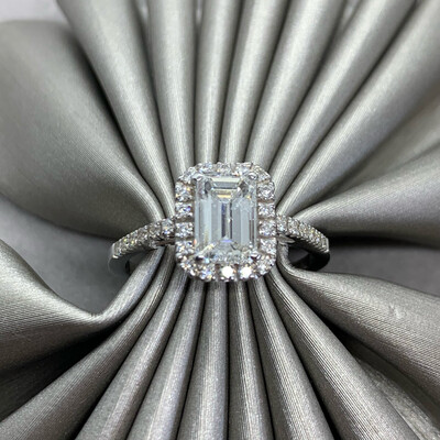 Halo Diamond Ring