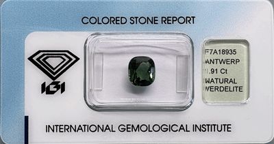 Verdelite Tourmaline