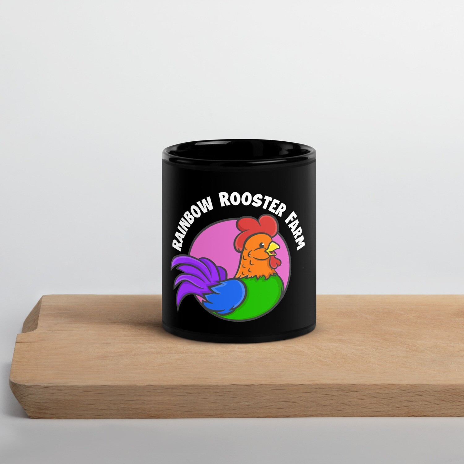 Black Glossy Mug