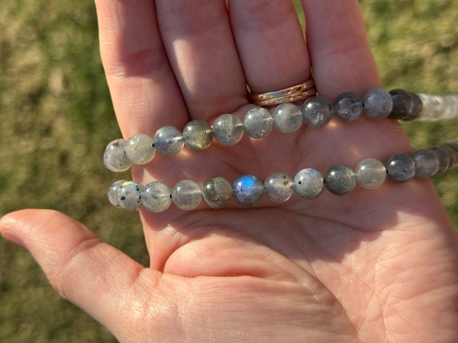Labradorite bracelet