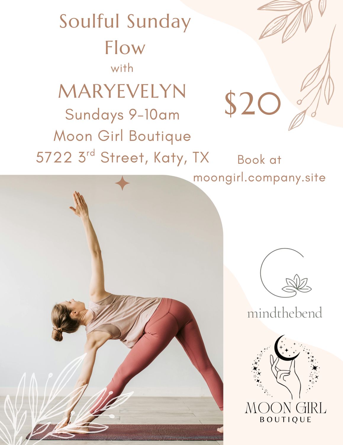 9am Soulful Sunday Yoga Flow