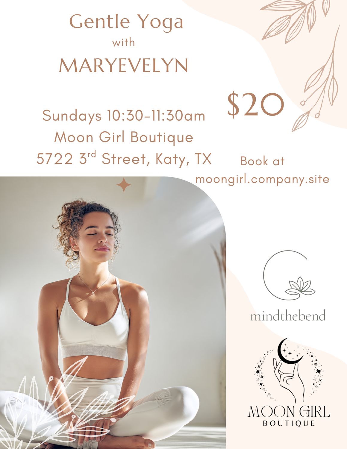 Sunday 10:30 Gentle Yoga - MaryEvelyn