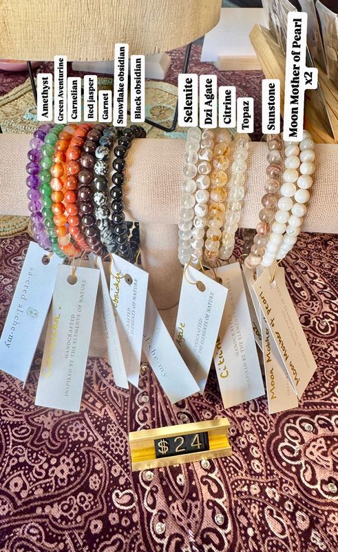 6mm Crystal Bracelets