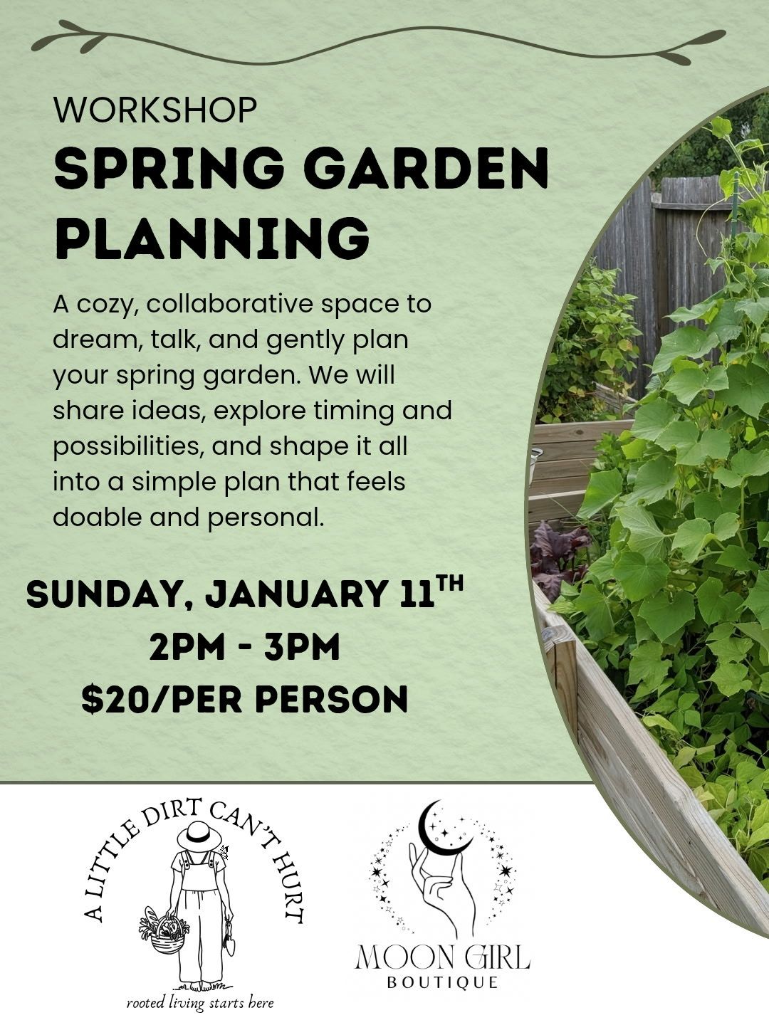 Spring Garden Workshop