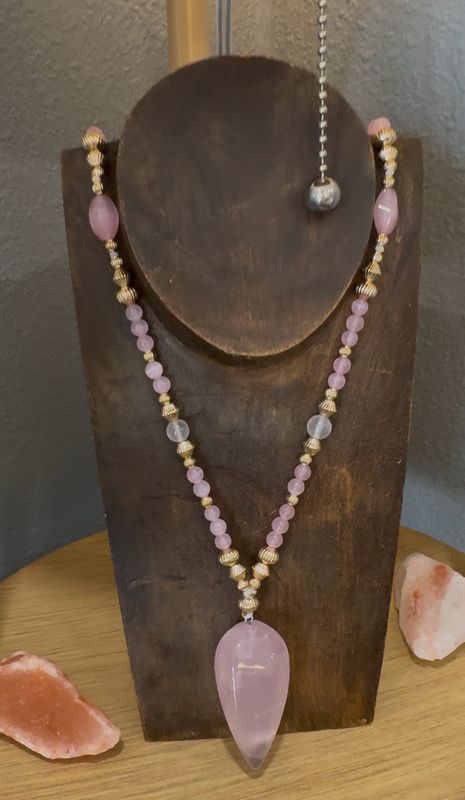Rose Quartz Necklace