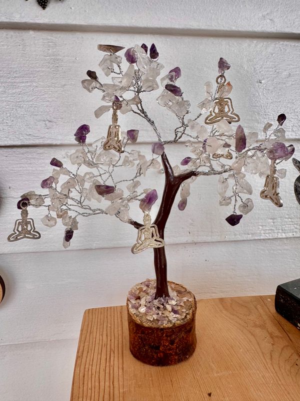Amethyst Buddha Tree