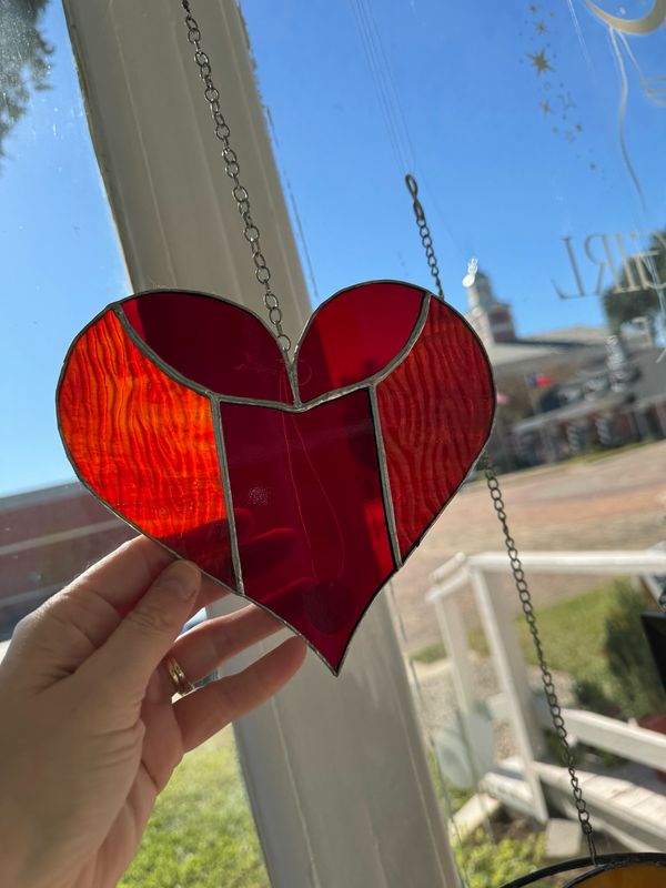 Arlette - Heart Suncatcher