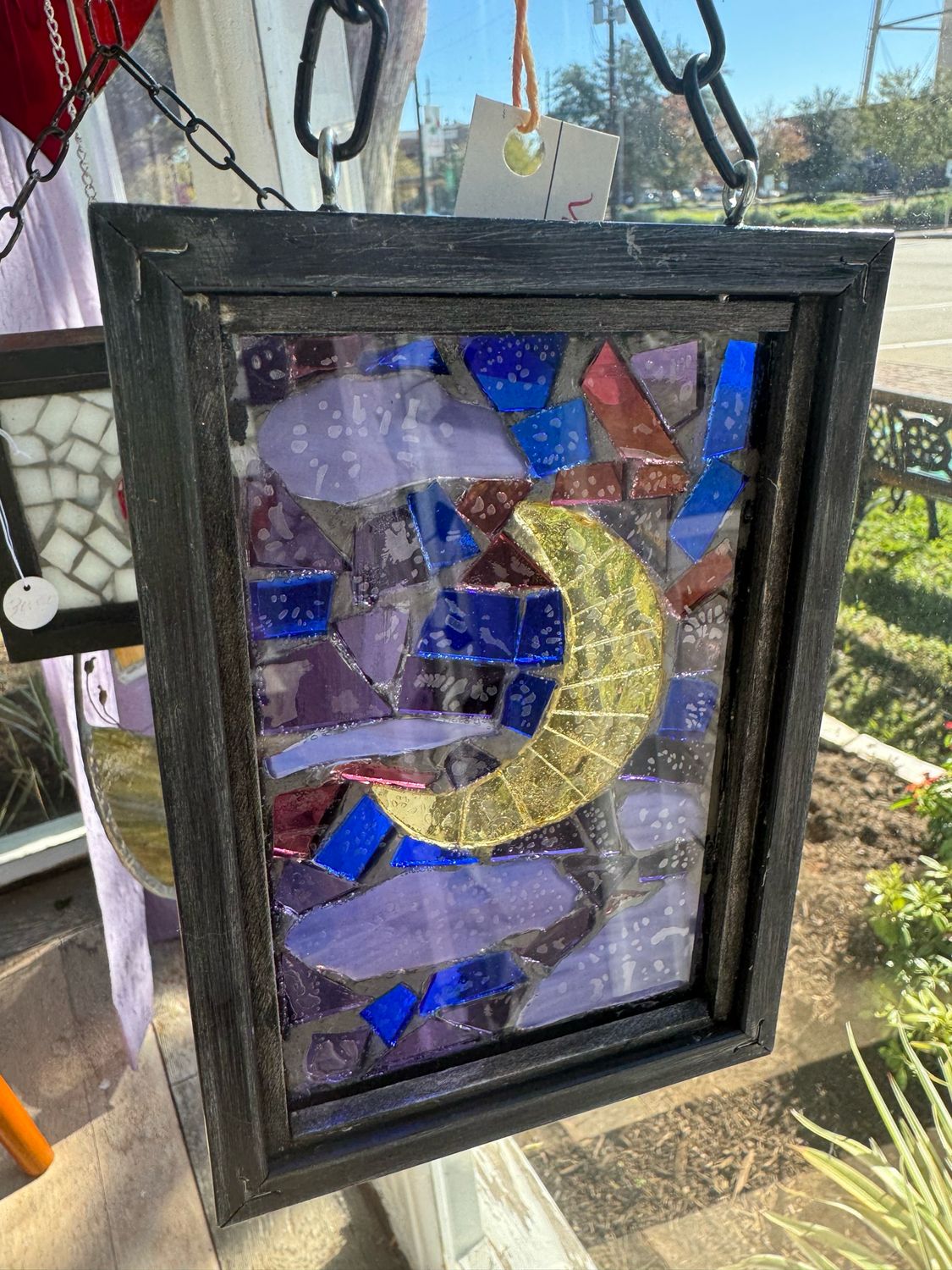 Arlette - Moon Frame Suncatcher