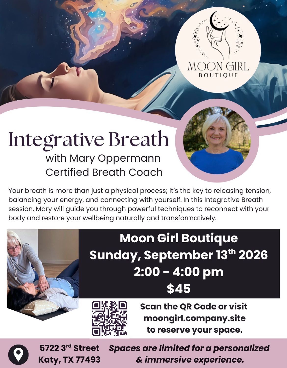 9-13 Breathwork Workshop (Mary Oppermann)