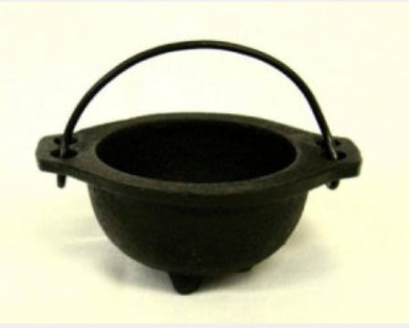 Cast Iron Cauldron 2.5"D