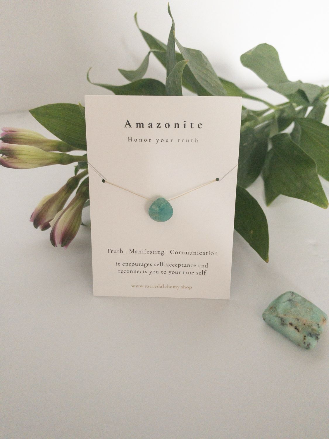 SA Briolette Crystal Necklaces