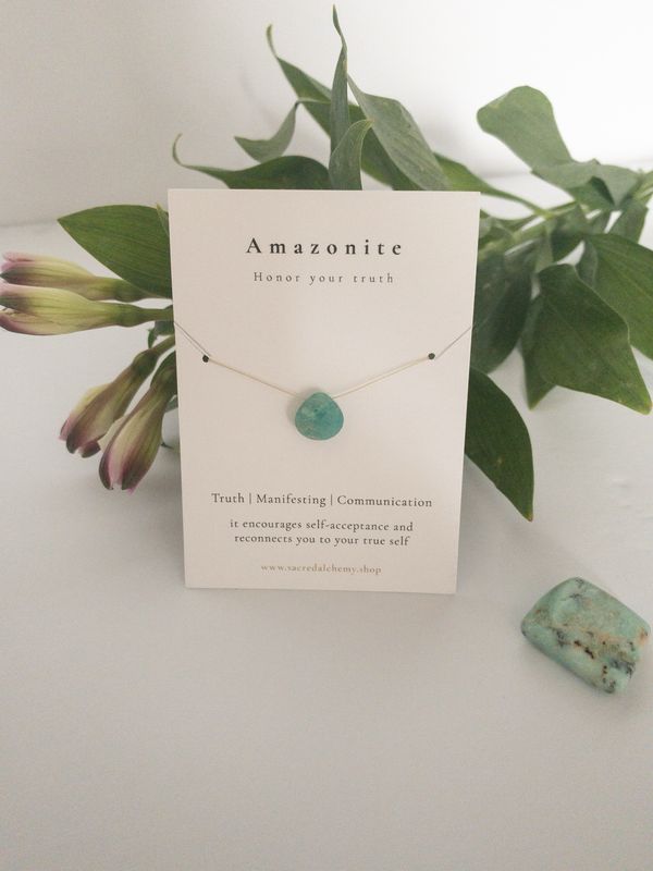 SA Briolette Crystal Necklaces