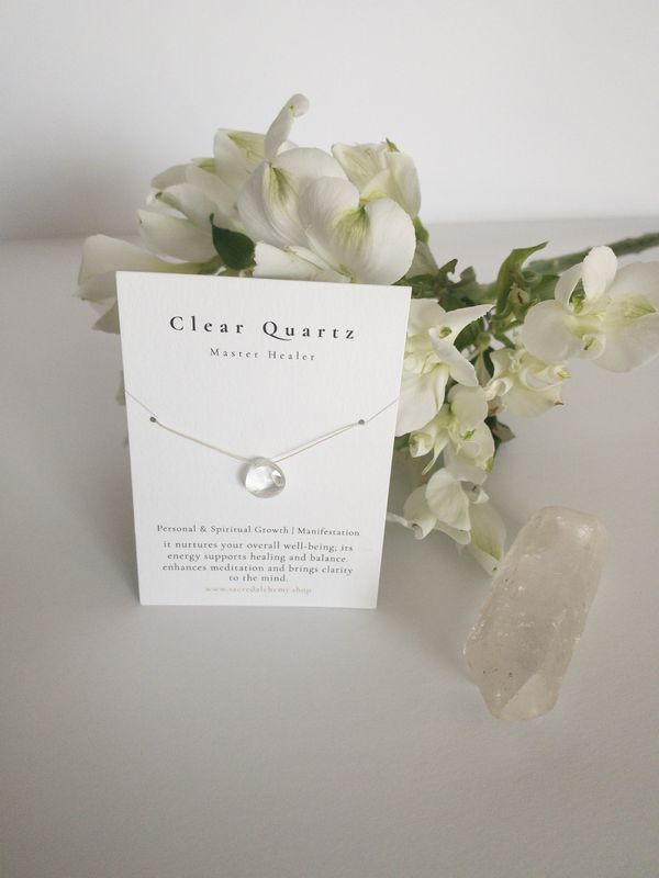 SA Briolette Crystal Necklaces