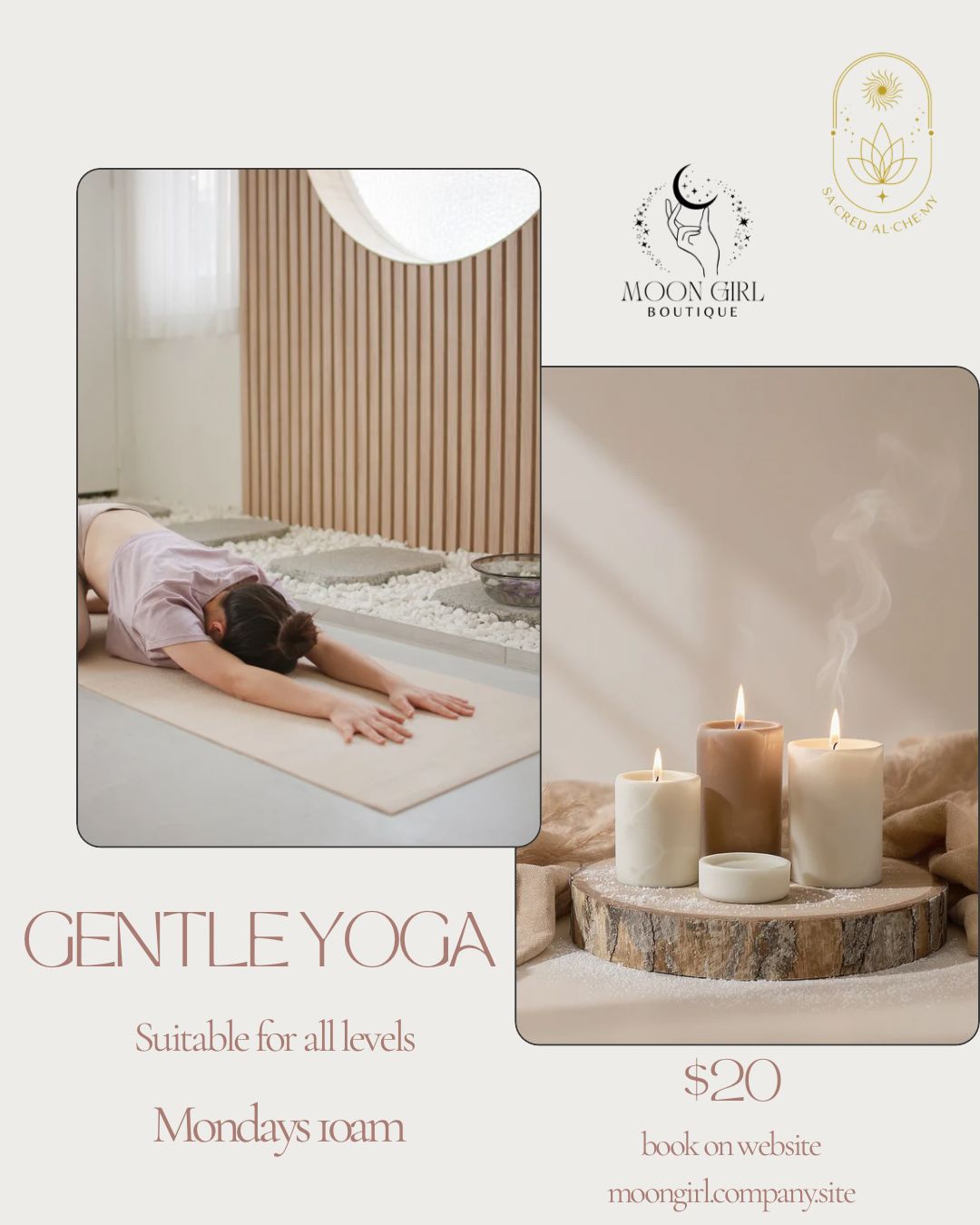 Monday 10am Gentle Yoga - Sarah