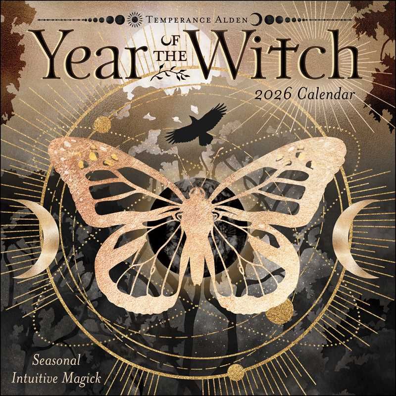 Year of the Witch 2026 Wall Calendar by Temperance  Alden: Calendar; 24 pages, English
