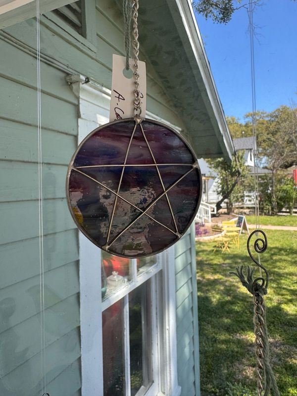 Arlette - Pentagram Suncatcher
