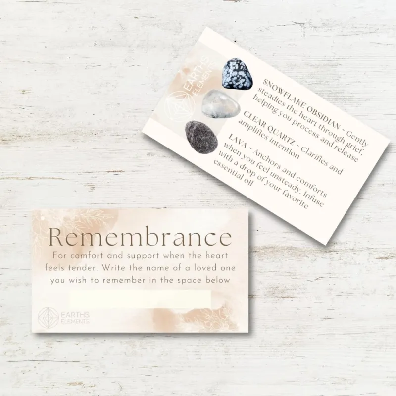 Intention Bracelet Set - 4mm Remembrance