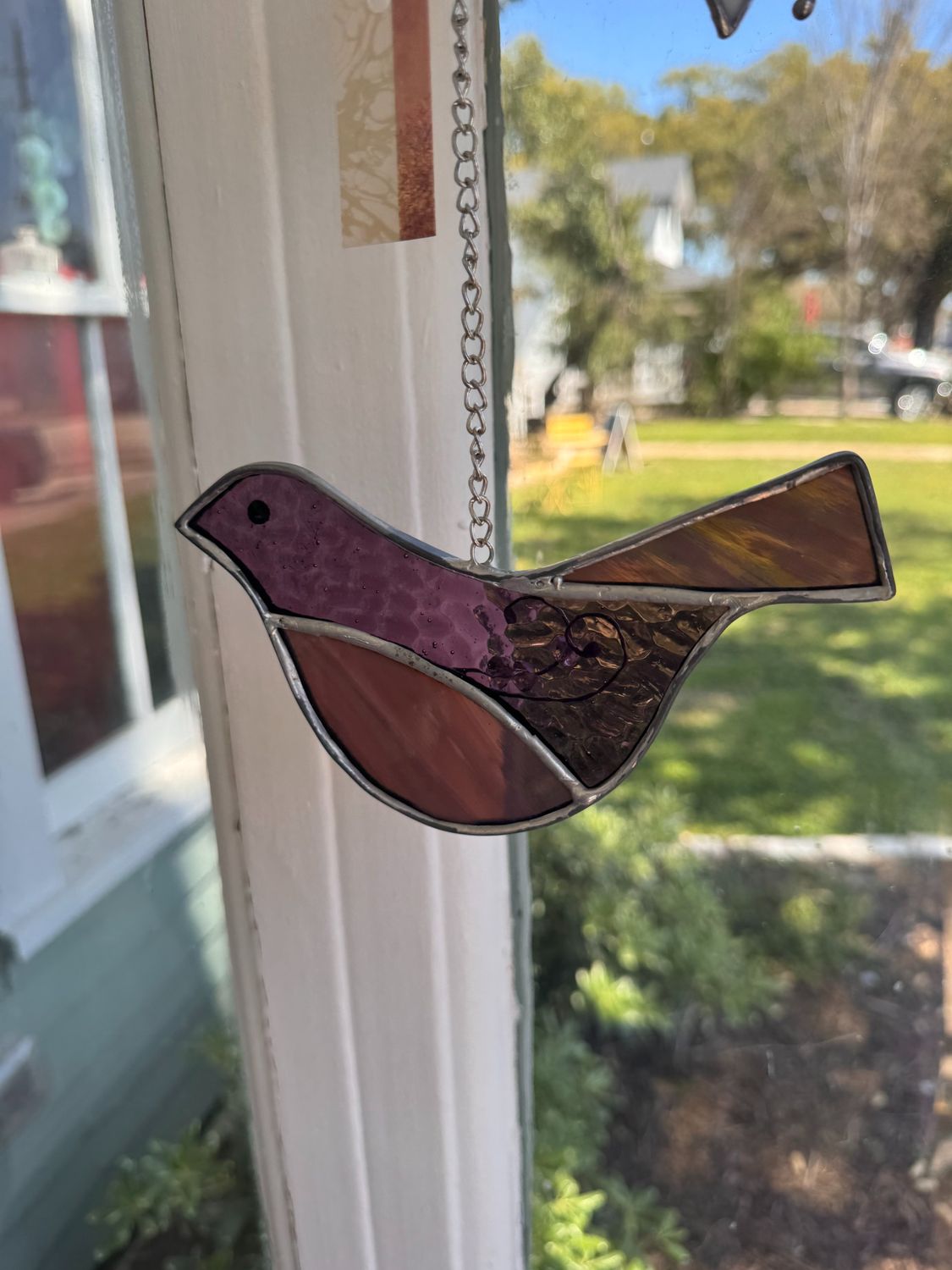 Arlette - Purple Bird Suncatcher