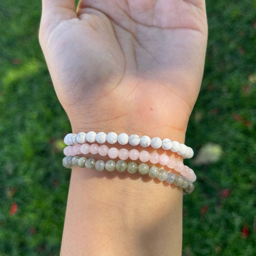 Intention Bracelet Set - 4mm New Beginnings