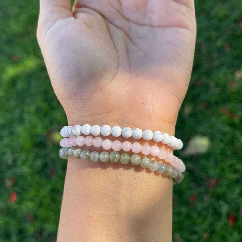Intention Bracelet Set - 4mm New Beginnings