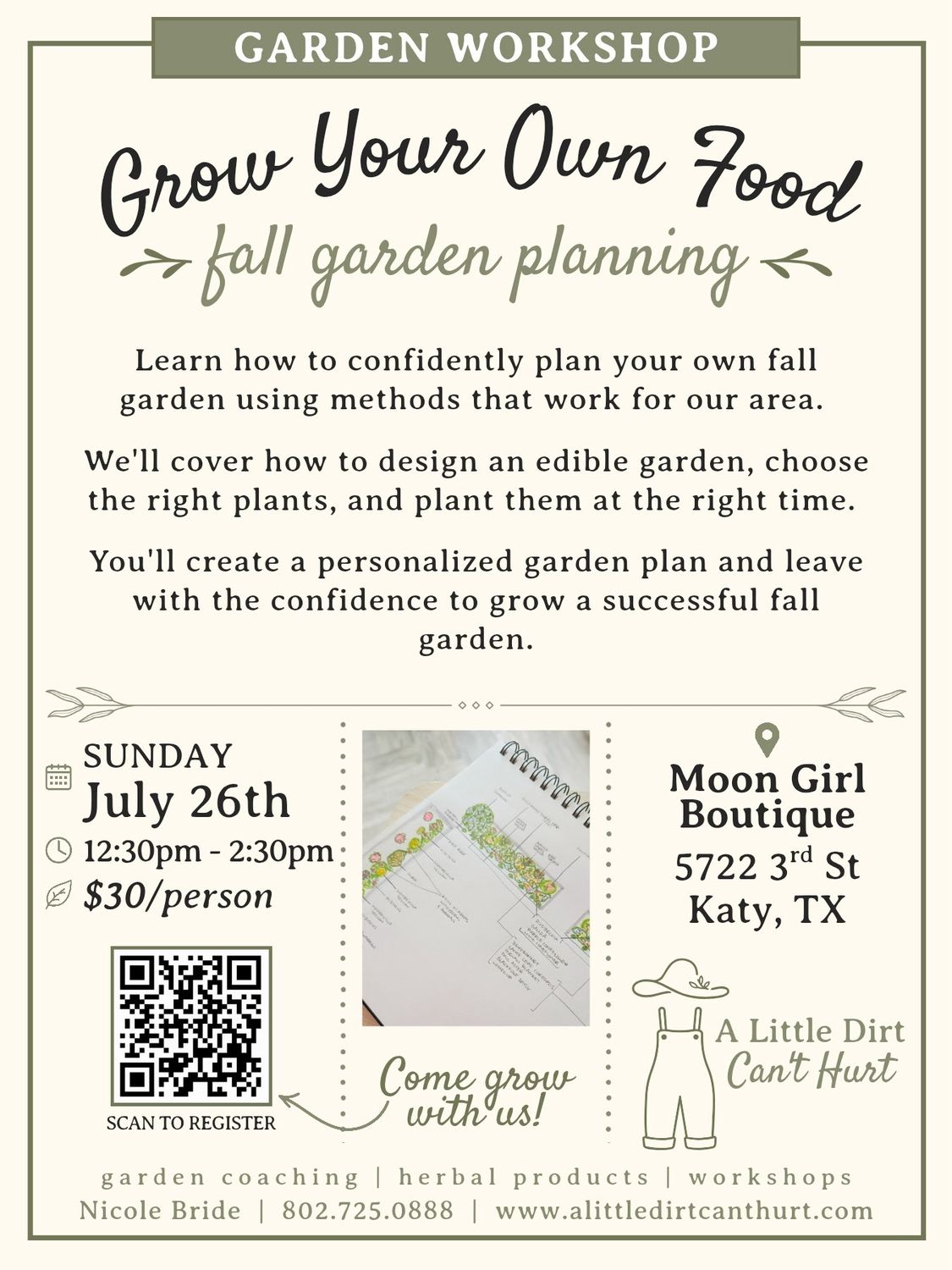 Grow Your Own Food Workshop