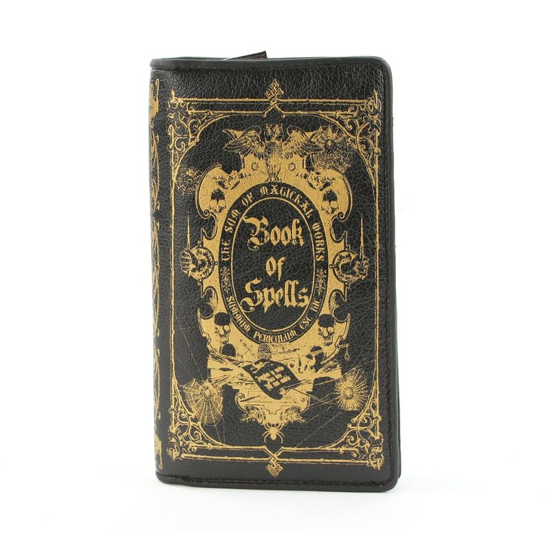 Book of Spells Wallet in Vinyl Material