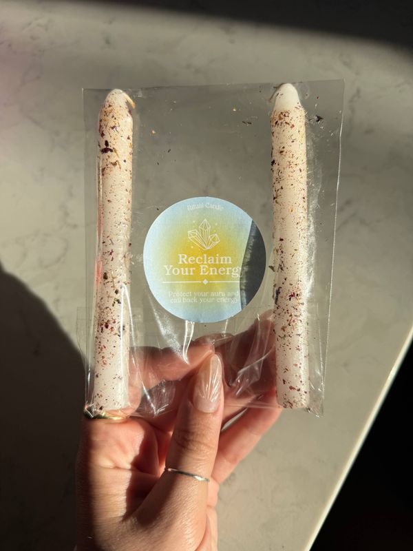 Reclaim You Energy Ritual Candle - Aura Protection &amp; Renewal