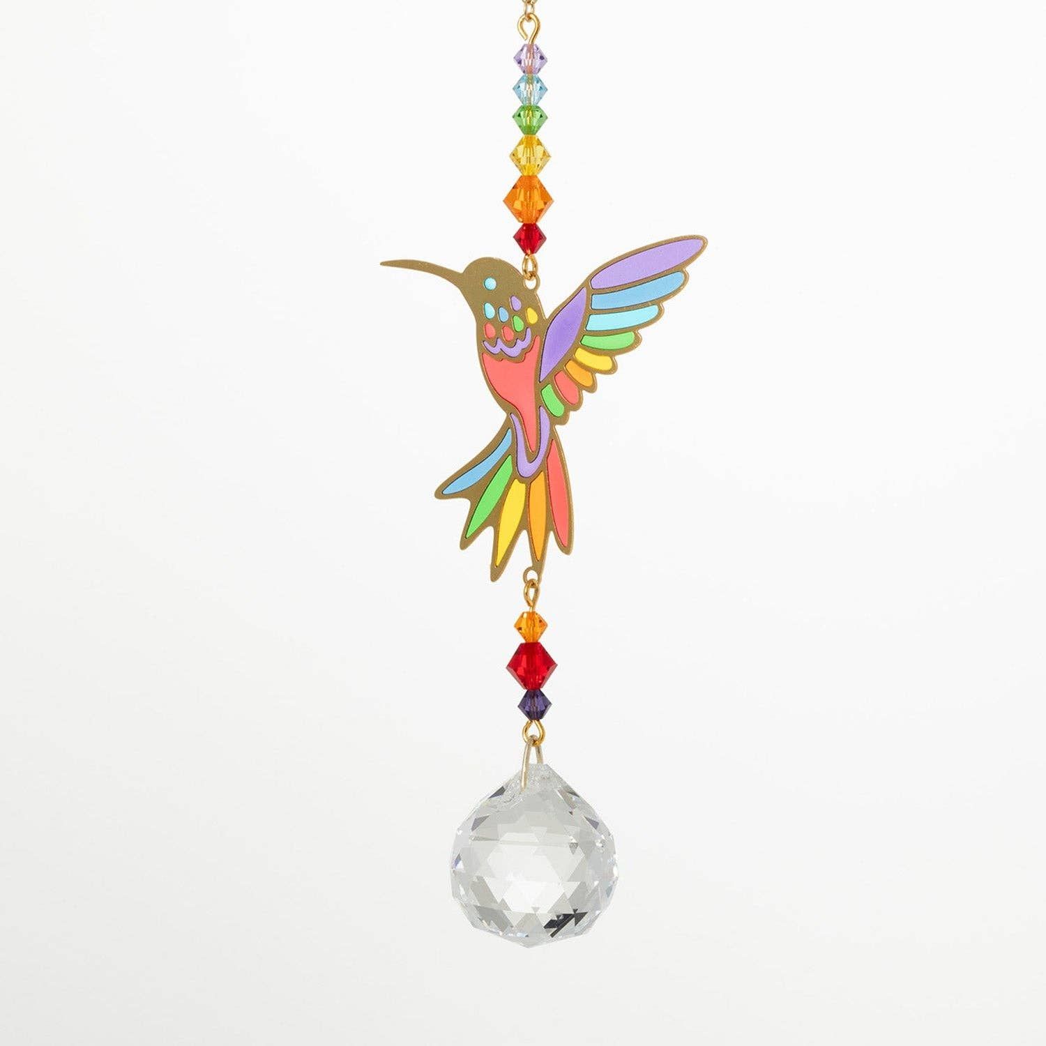 Crystal Dreams - Hummingbird Suncatcher