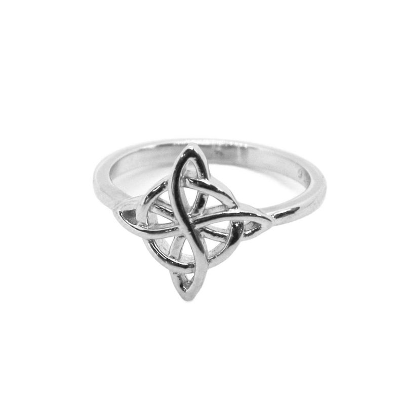 Sterling Silver Witch’s Knot Ring: 7